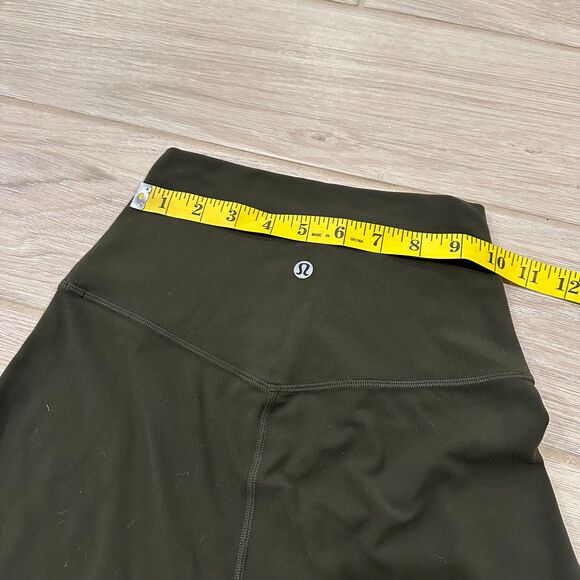 Lululemon Align Leggings Size 4 in Dark Olive - Picture 9 of 9